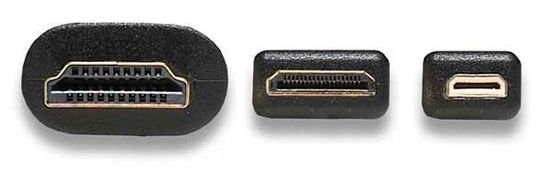 Diferencias entre conectores HDMI