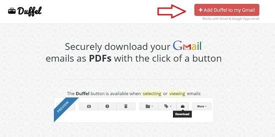 Descargar emails en PDF