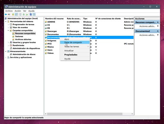 Como Saber Cuales Carpetas Estan Compartidas En Windows 10 Tecnologia Facil